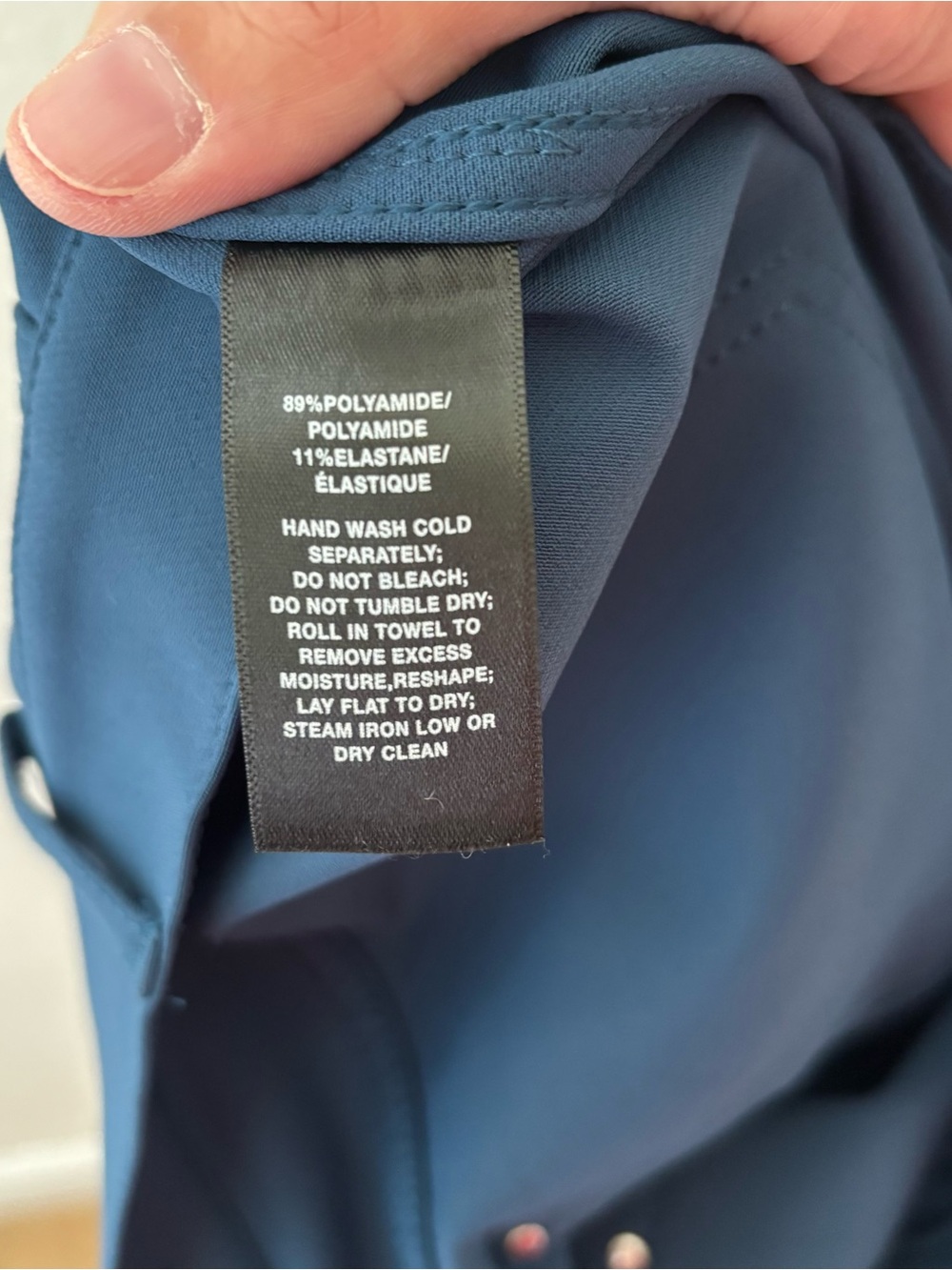 Lafayette 148 New York Mercer Trousers in Teal Blue size 6 - Picture 7 of 7